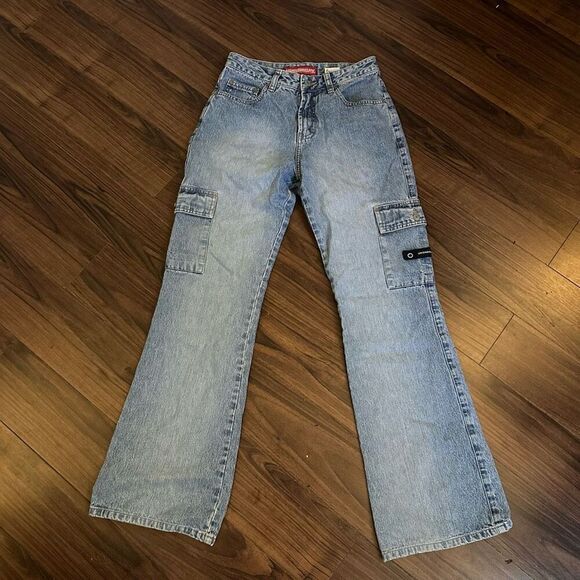 Y2K unionbay jeans carpenter low rise size 3 - Picture 1 of 10